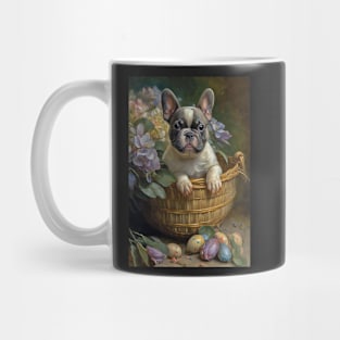 French Bulldog Easter Card Mug